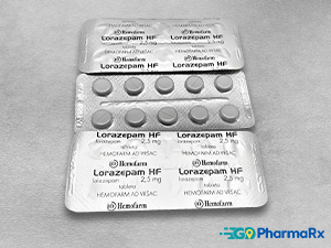 Ativan (Lorazepam) 2.5mg