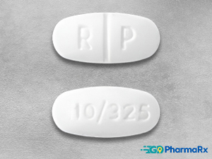 Hydrocodone 10 by 325mg